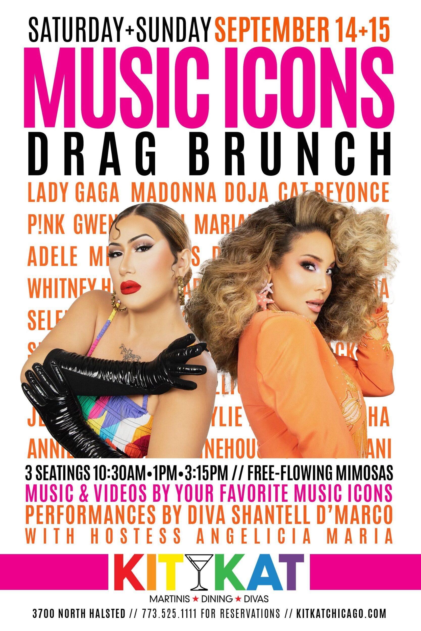 Kit Kat Music Icons Drag Brunch