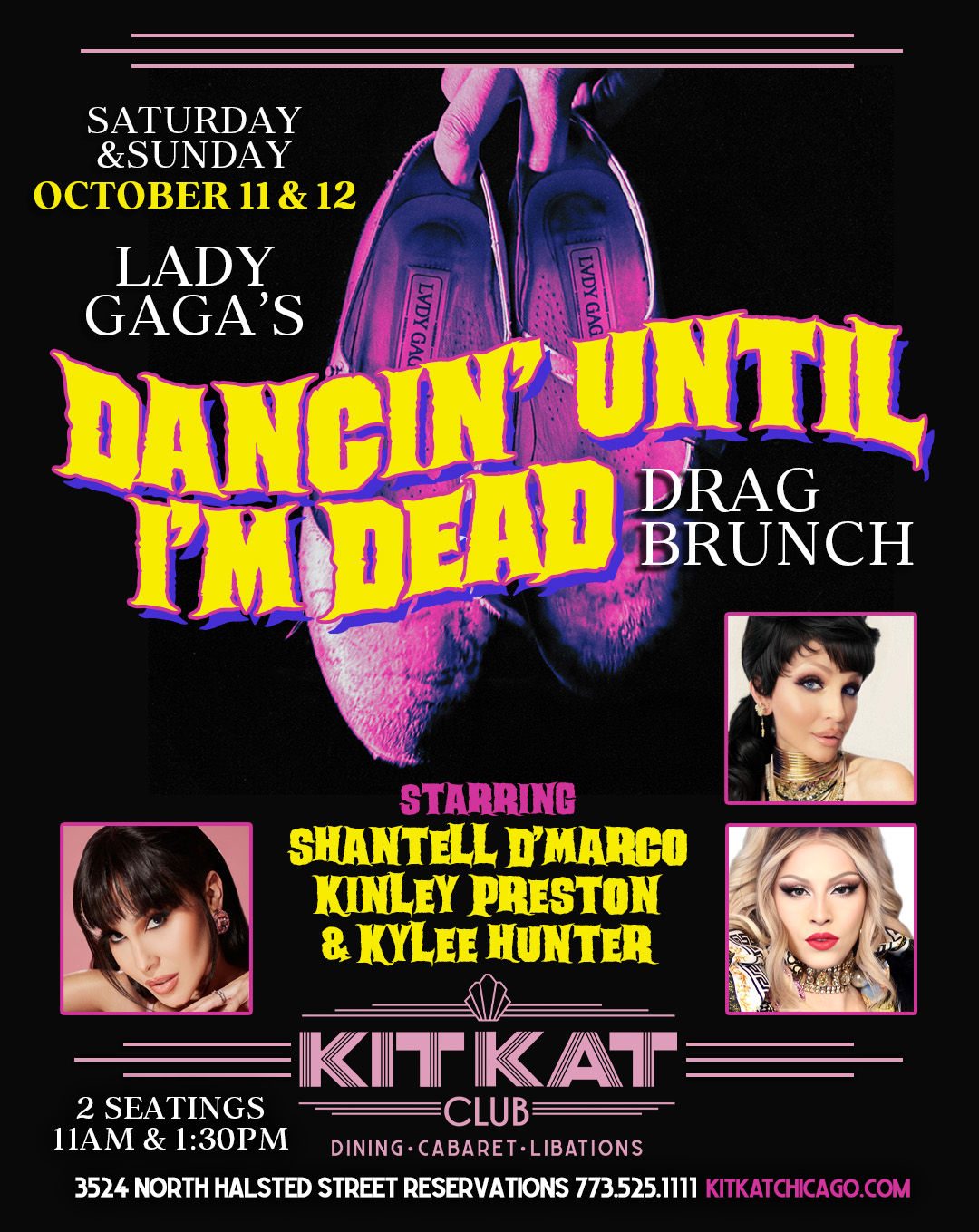 KKC GagaDanceTilImDeadDragBrunches Oct11 12
