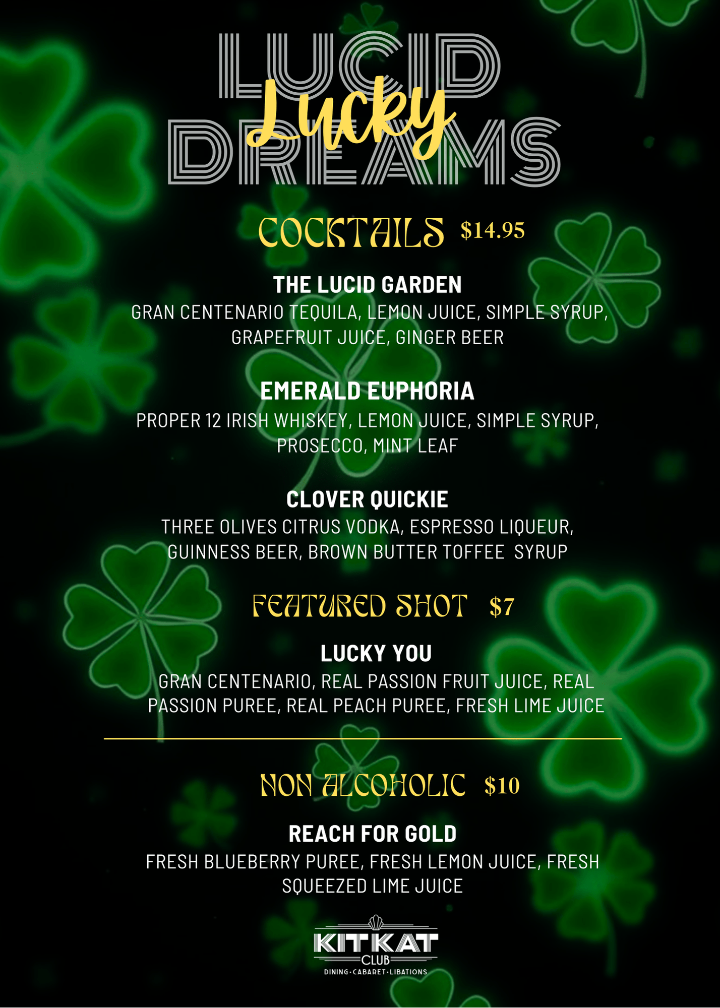 lucid dreams drinks lucid dreams drinks