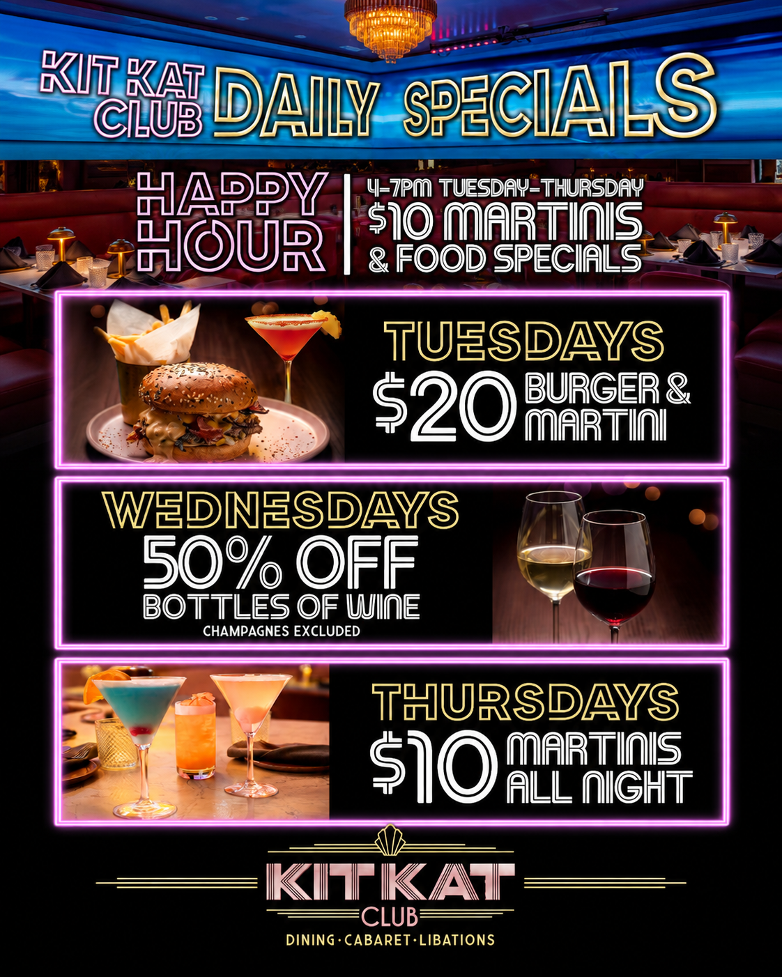 Weekday Specials