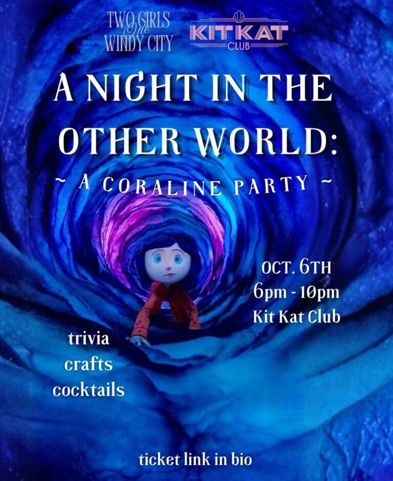 A Night in the Other World Coraline Party at Kit Kat Club on October 6, 2026