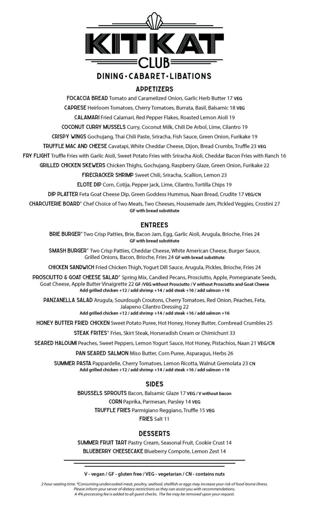 KitKatClub DinnerMenu 052926 2