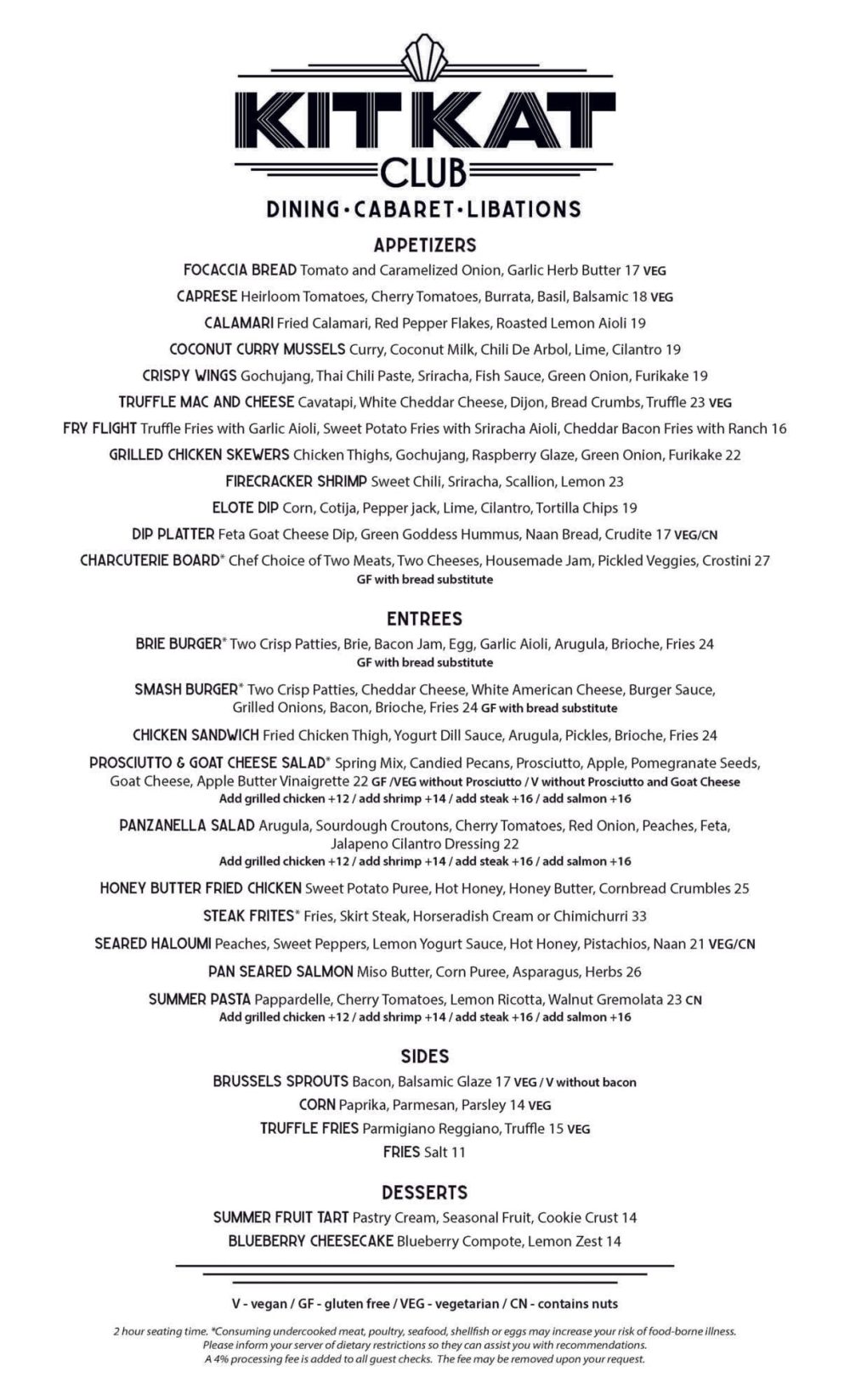 KitKatClub DinnerMenu 052926 2