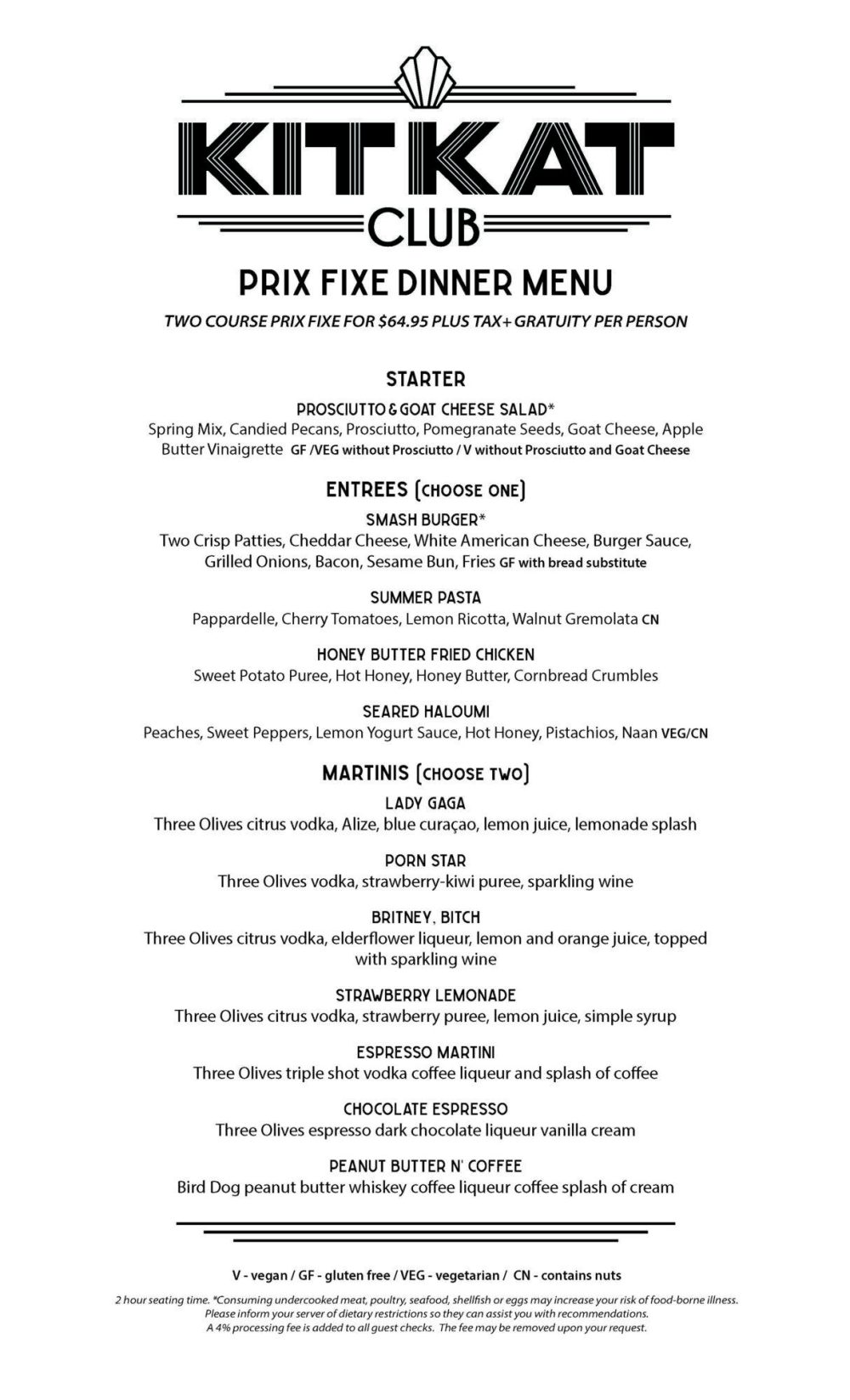 KitKatClub PrixFixeDinnerMenu052926 2