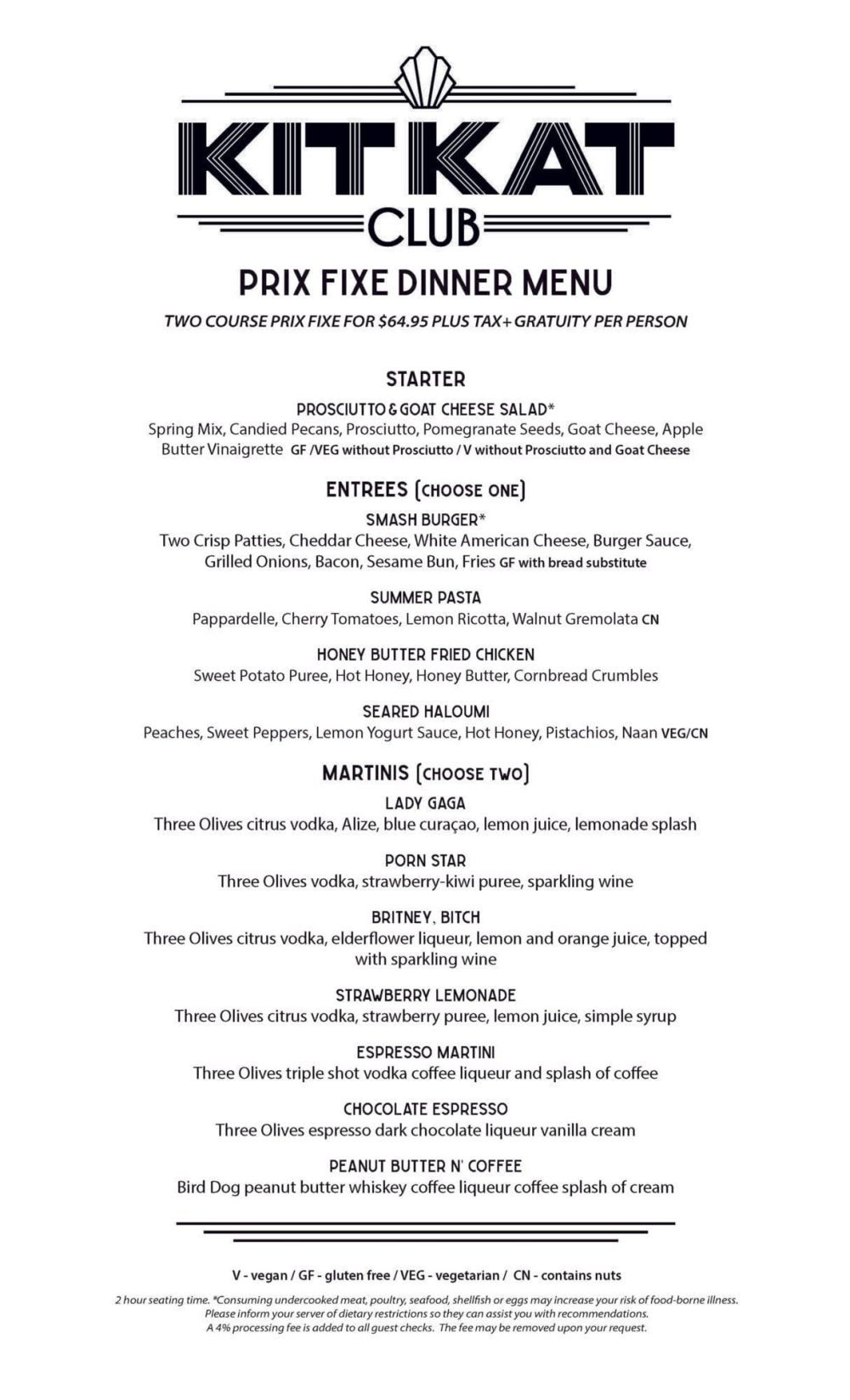 KitKatClub PrixFixeDinnerMenu052926 2